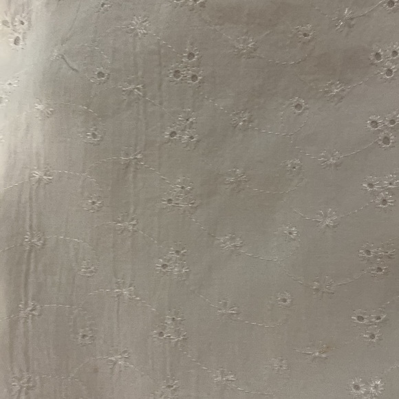 Dressbarn White Lacey Dress Size 12 - Picture 8 of 9